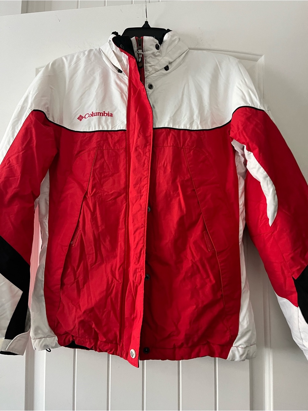 Columbia Woman’s and White Ski Jacket